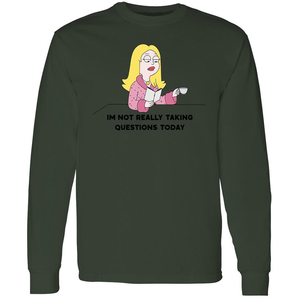 Long Sleeve T-Shirt - 1N9YW6AA - Forest Green - 8