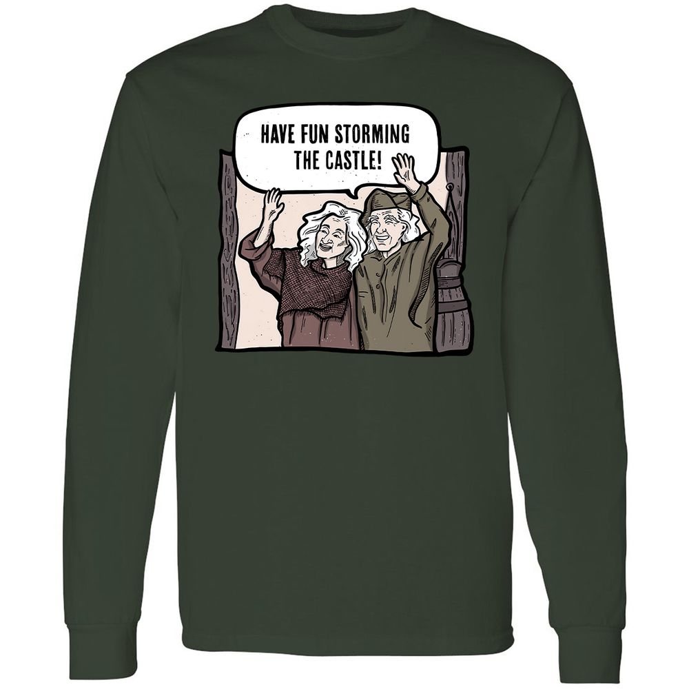 Long Sleeve T-Shirt - NQZTX449 - Forest Green - 8
