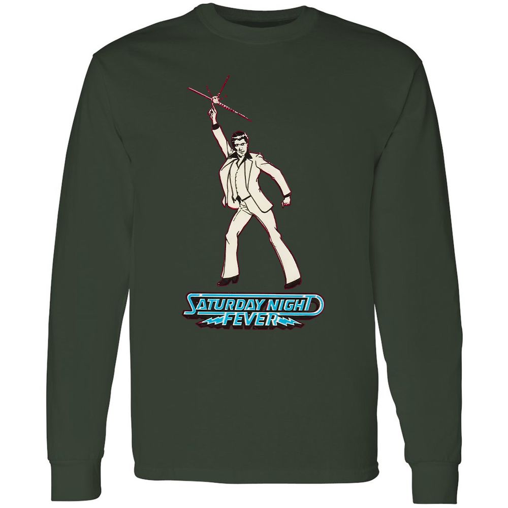 Long Sleeve T-Shirt - A4GN9LKC - Forest Green - 8