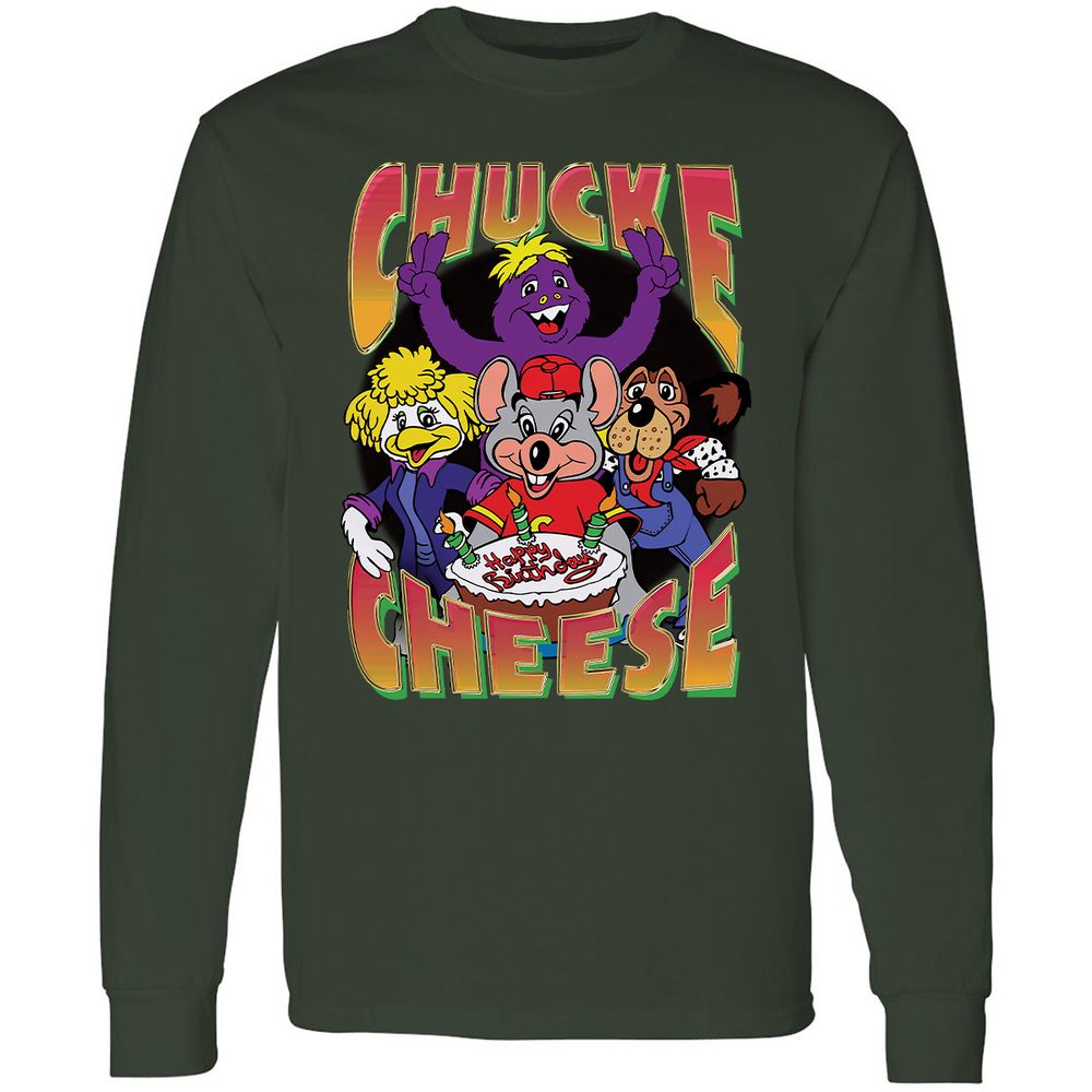 Long Sleeve T-Shirt - 35VHX47E - Forest Green - 8