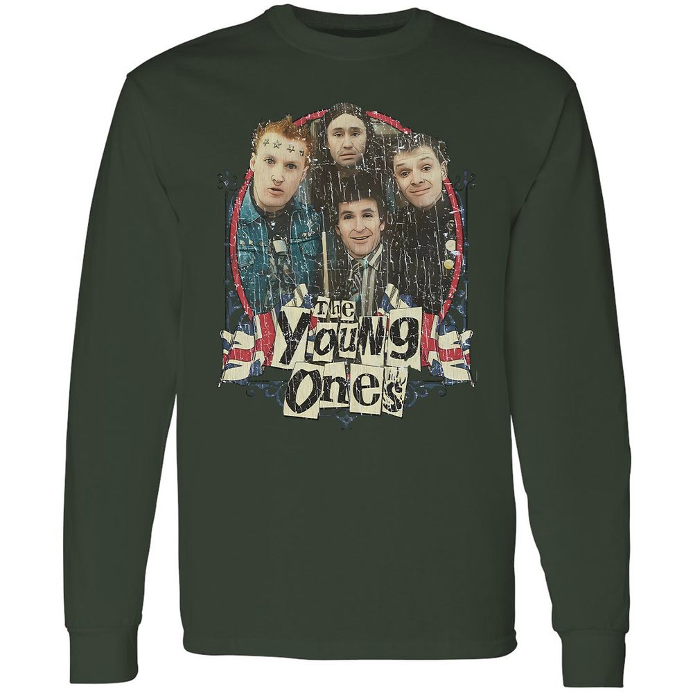 Long Sleeve T-Shirt - 6HBFT6YX - Forest Green - 8