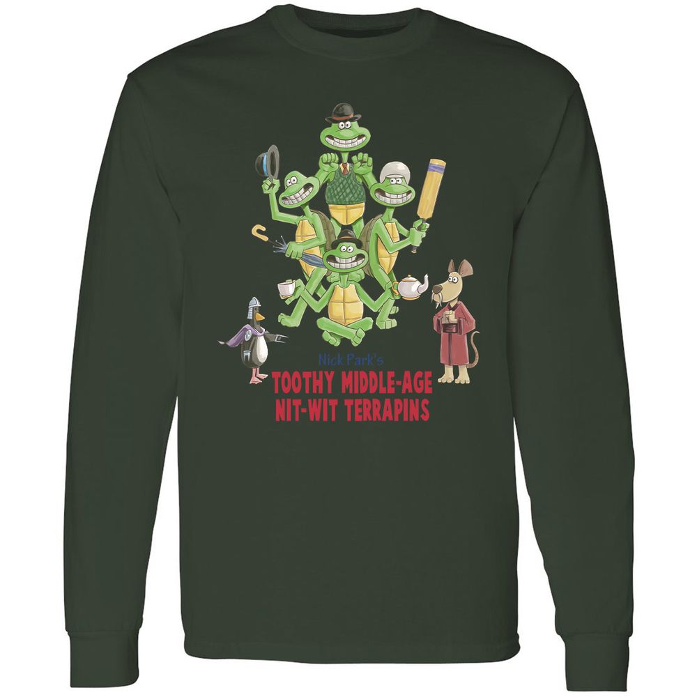 Long Sleeve T-Shirt - 1M3VG2J1 - Forest Green - 8