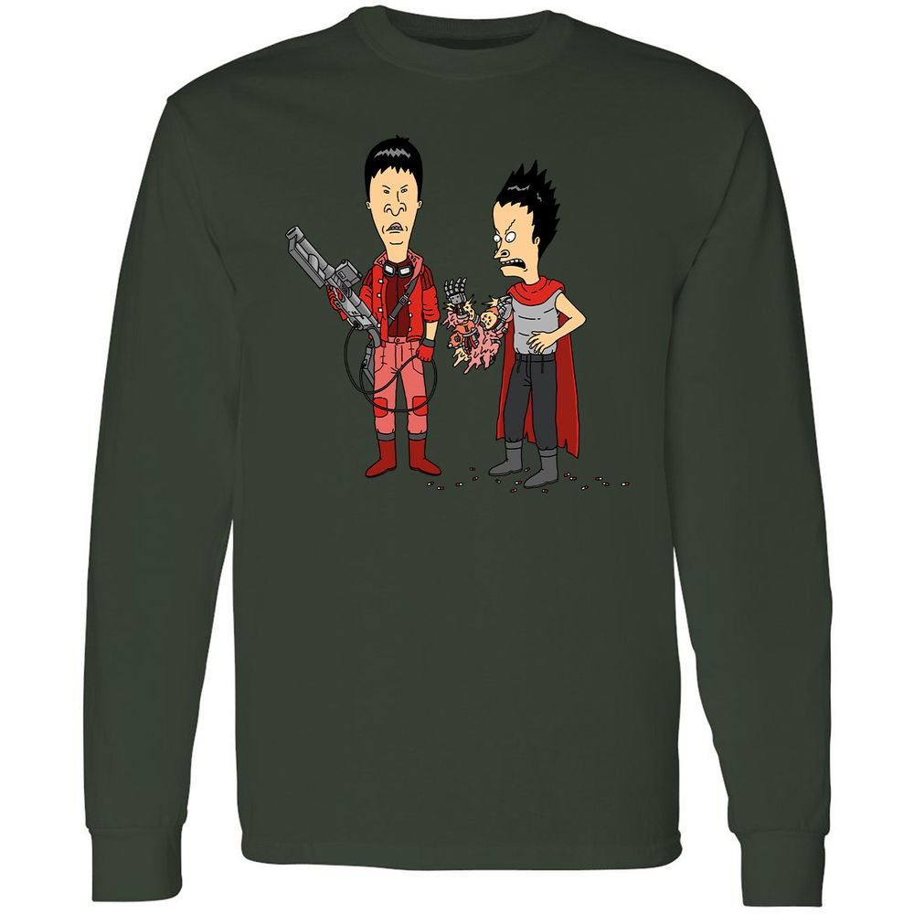 Long Sleeve T-Shirt - 95X5MBRJ - Forest Green - 8