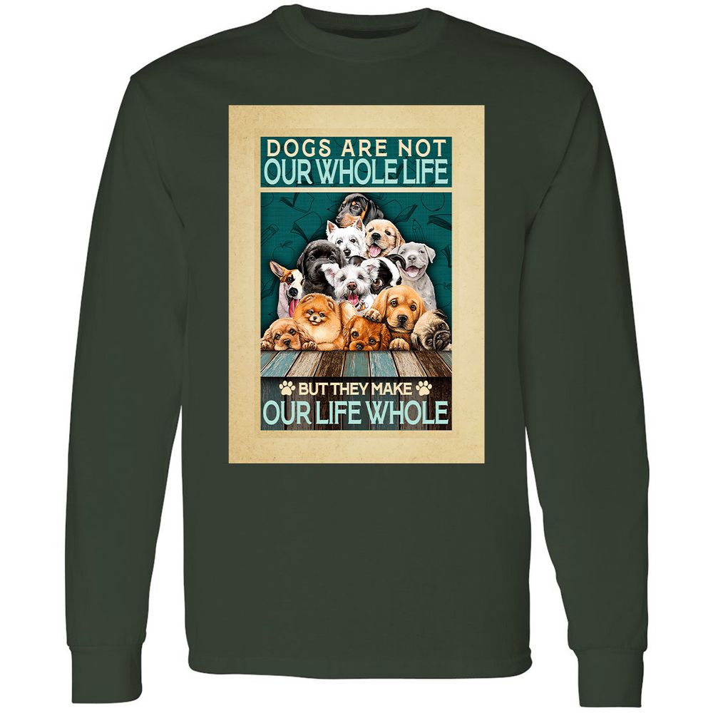 Long Sleeve T-Shirt - U71EMUGP - Forest Green - 8