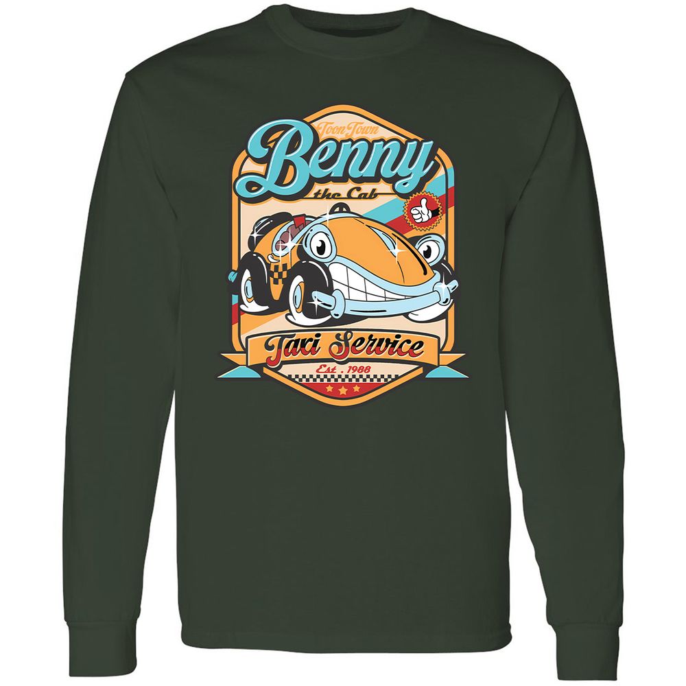 Long Sleeve T-Shirt - HFN53RQ8 - Forest Green - 8