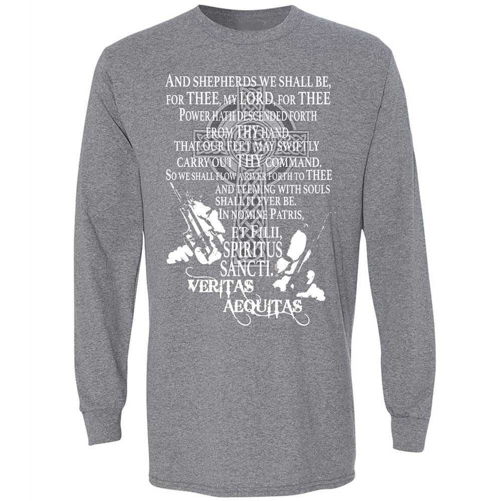 Long Sleeve T-Shirt - DWQAE7JU - Graphite Heather - 8