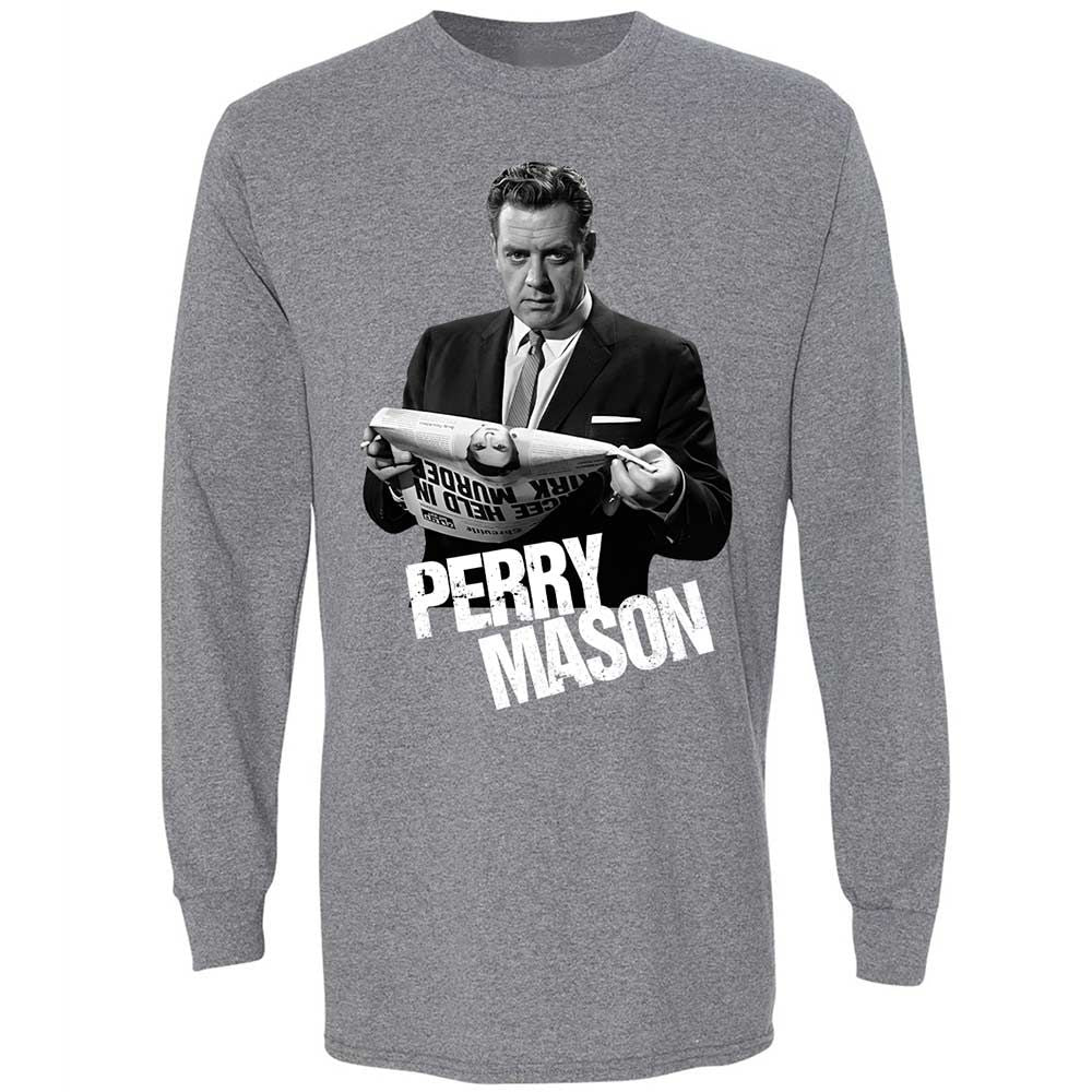 Long Sleeve T-Shirt - M9KSE5RX - Graphite Heather - 8