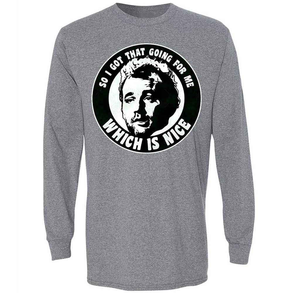 Long Sleeve T-Shirt - 964UP2X2 - Graphite Heather - 8