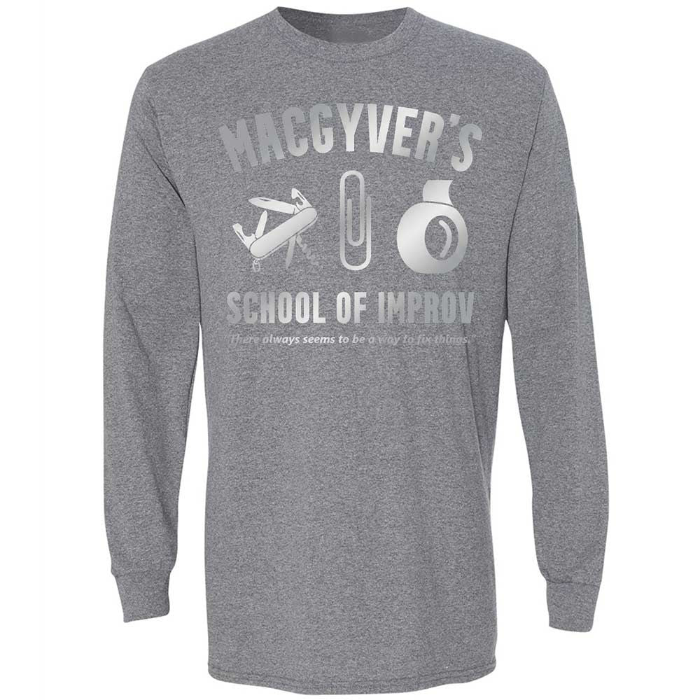Long Sleeve T-Shirt - J7VD8LR4 - Graphite Heather - 8