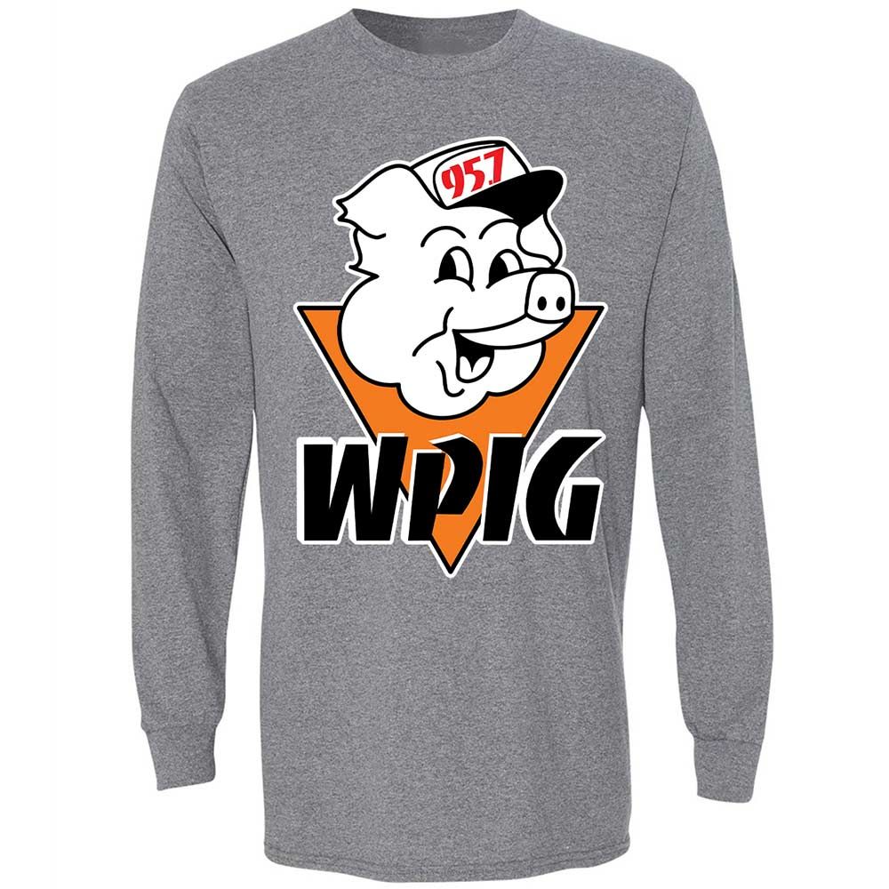 Wpig 95.7 Radio Station - Graphite Heather - 8