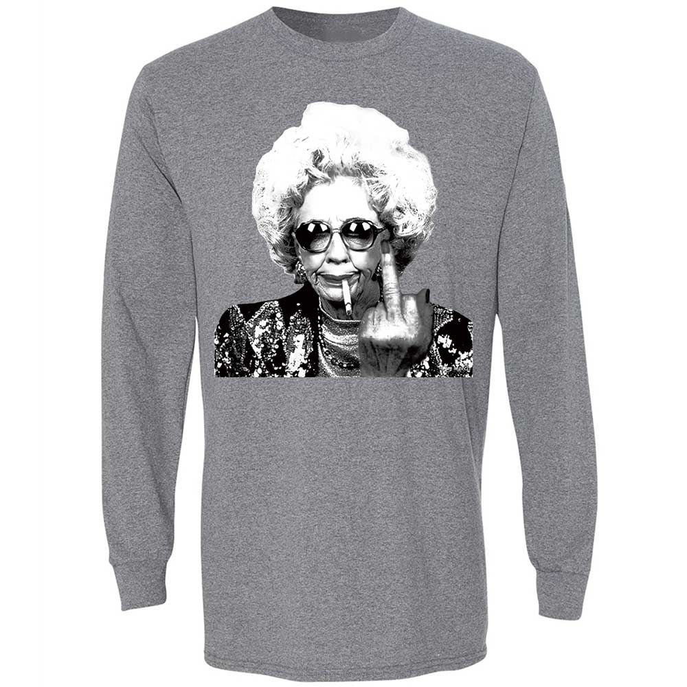 Badass Grandma - Graphite Heather - 8