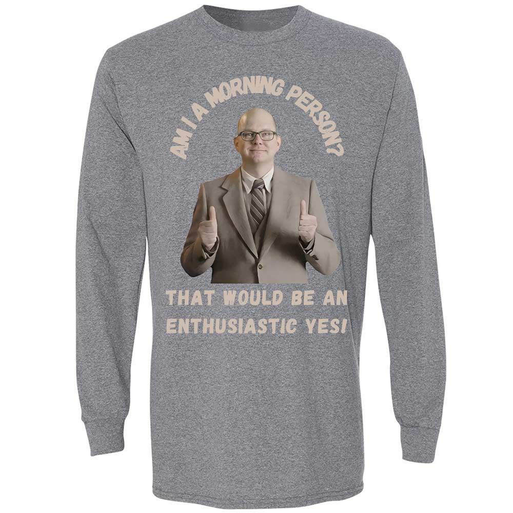 Long Sleeve T-Shirt - UDS66WZZ - Graphite Heather - 8