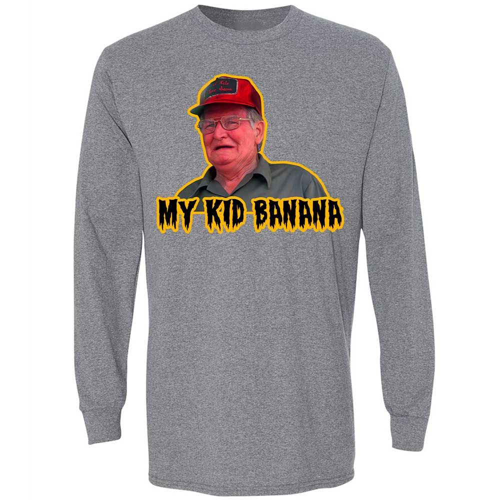 Long Sleeve T-Shirt - LPU2DUZ7 - Graphite Heather - 8
