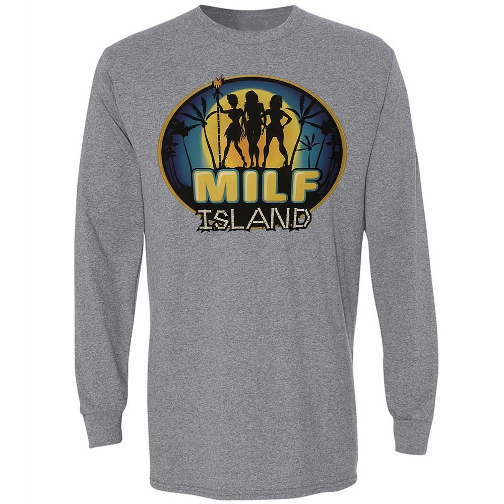 Long Sleeve T-Shirt - 13QCSXVT - Graphite Heather - 8