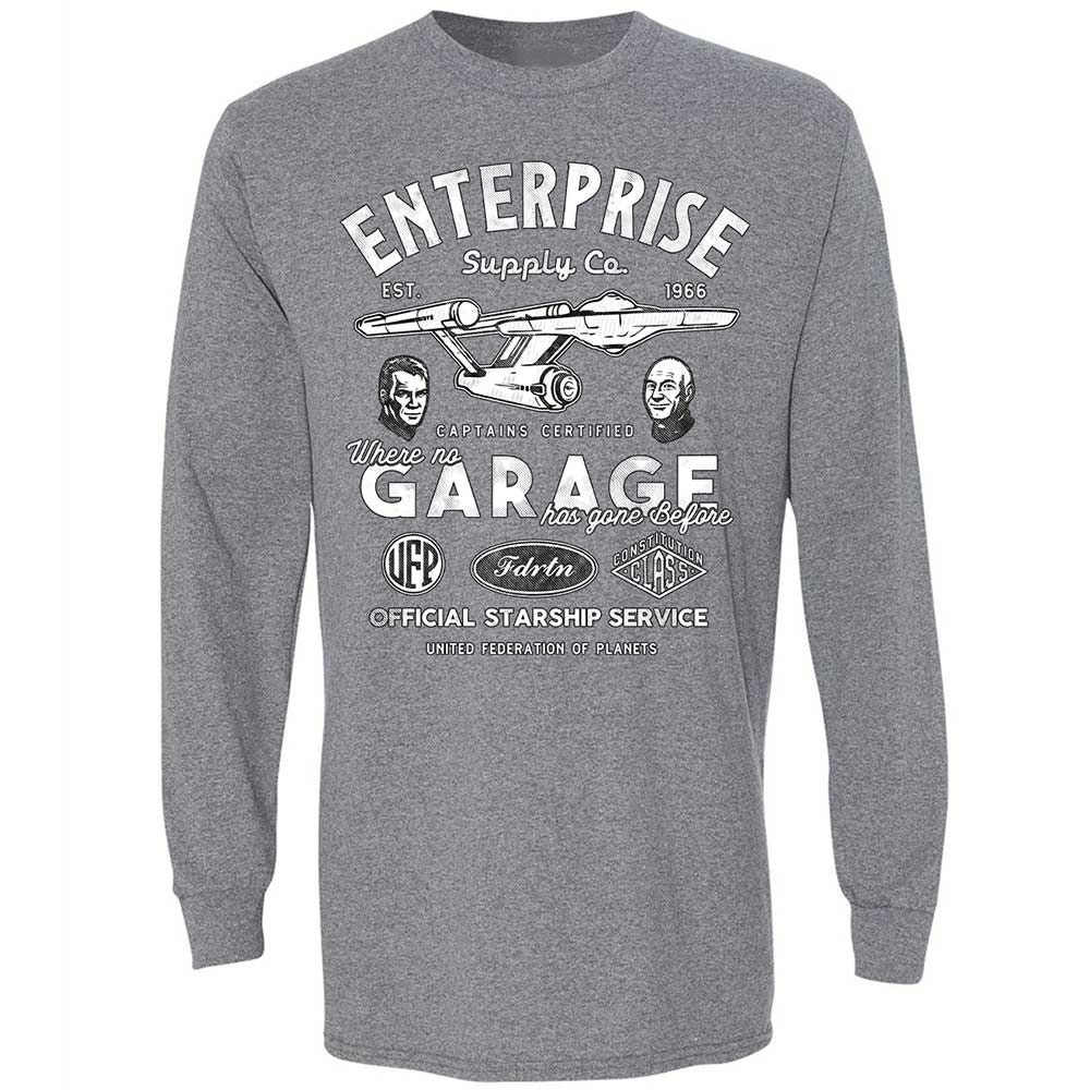 Long Sleeve T-Shirt - C3X9D9WE - Graphite Heather - 8