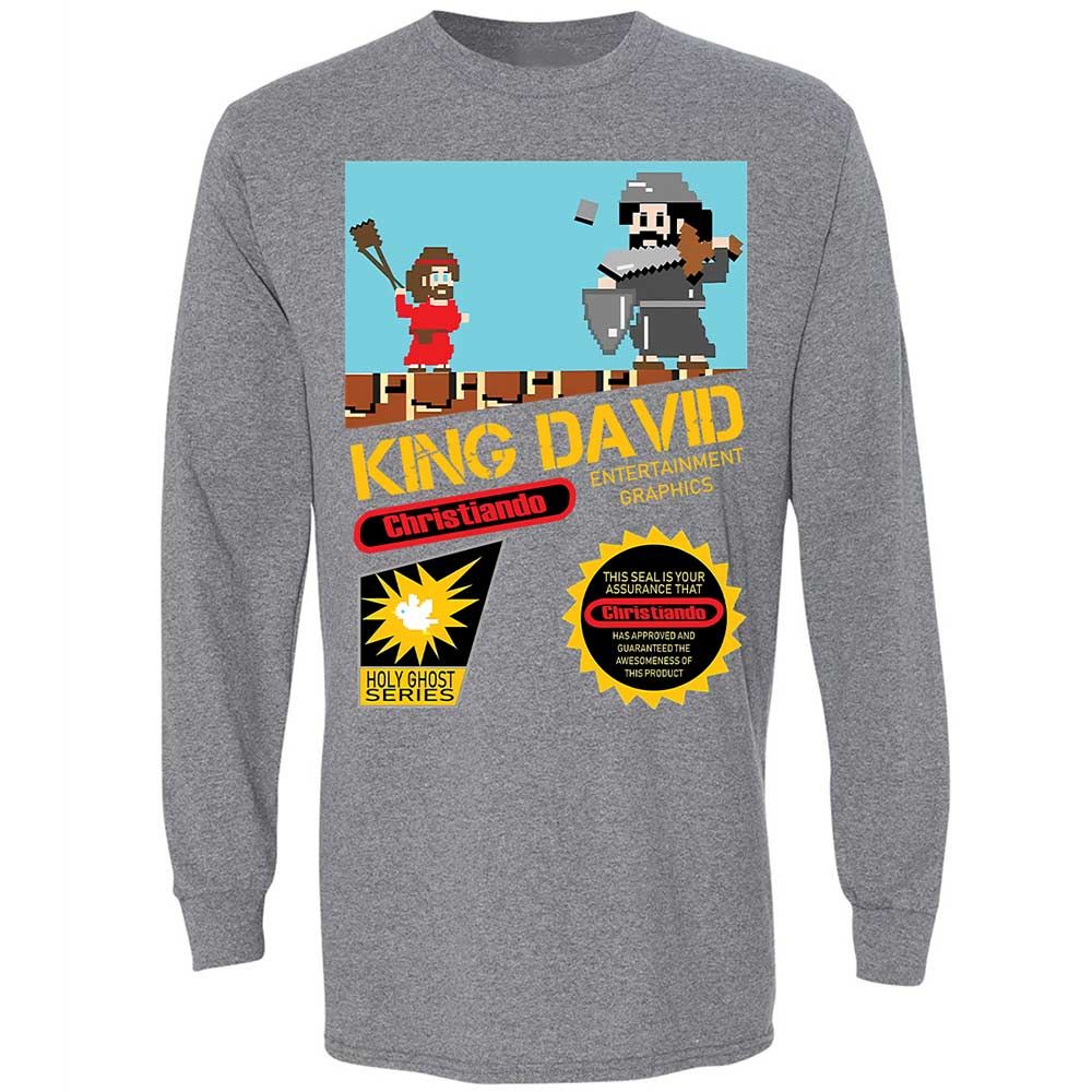 David Vs Goliath Cool Christian - Graphite Heather - 8