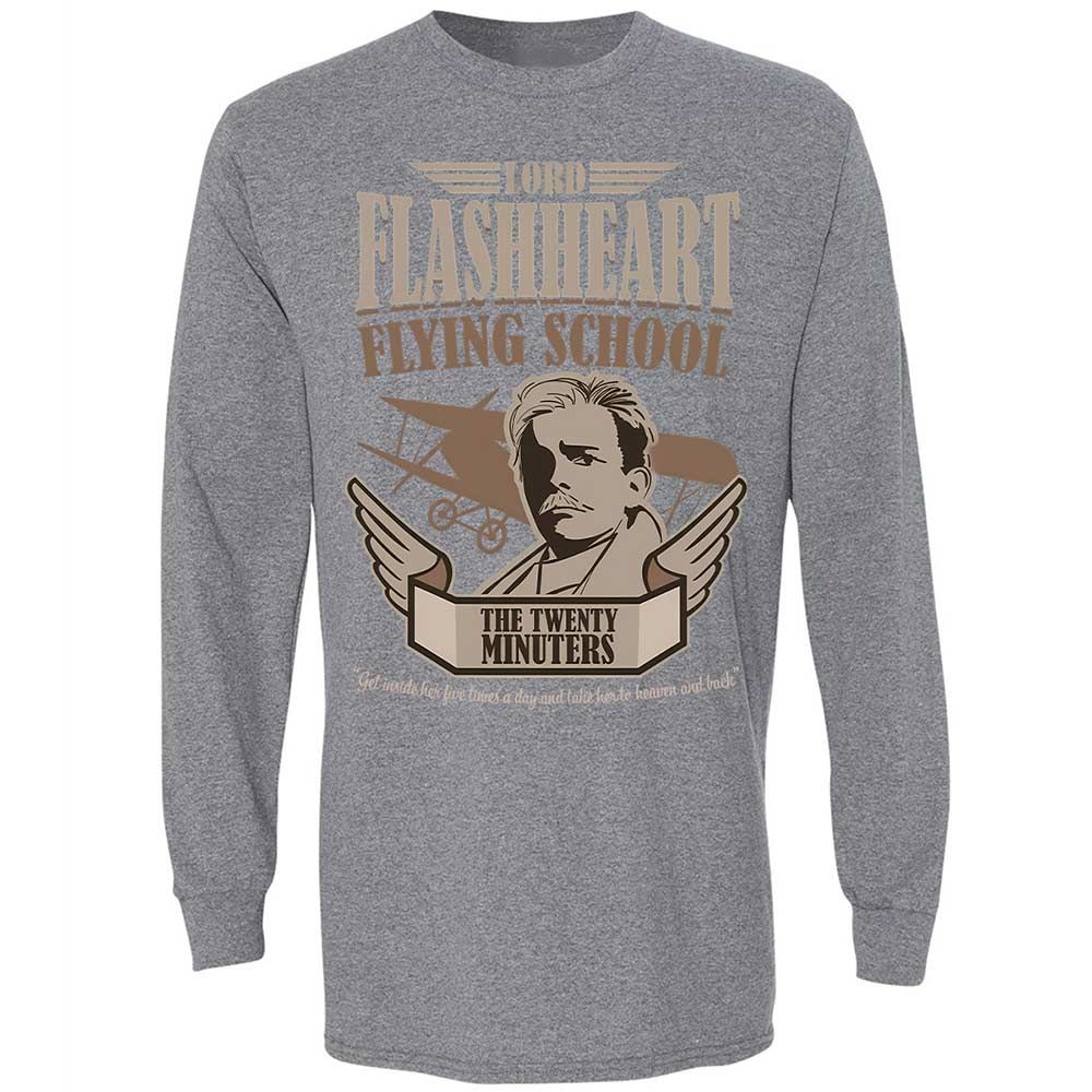 Long Sleeve T-Shirt - 5MQZJCTF - Graphite Heather - 8