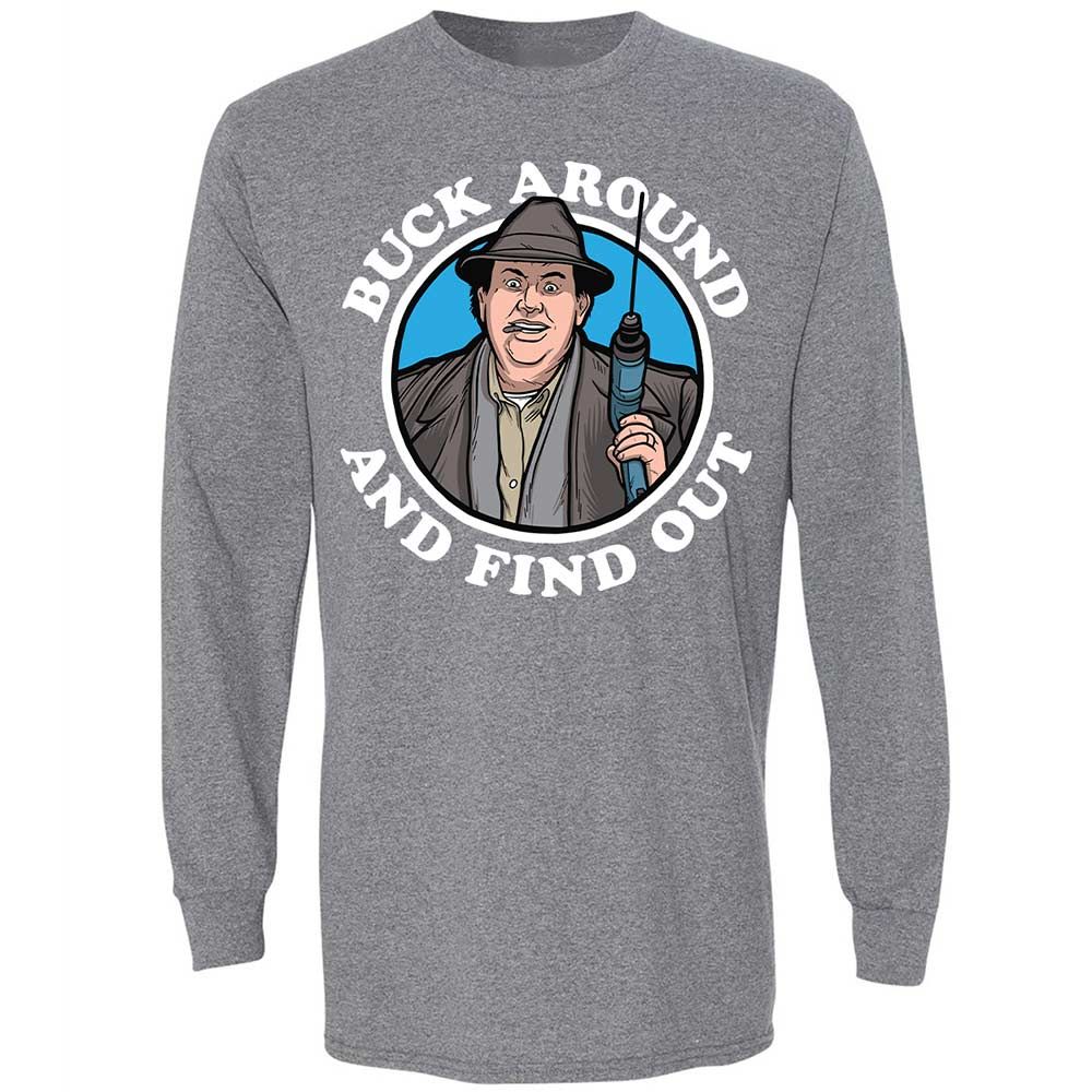 Buck Around & Find Out - Graphite Heather - 8