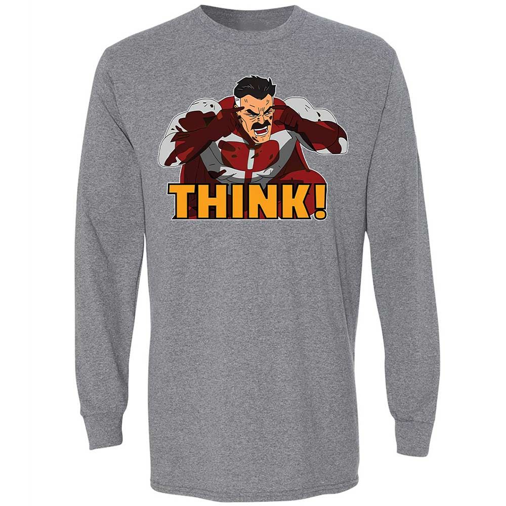 Long Sleeve T-Shirt - LC6DDVZ9 - Graphite Heather - 8