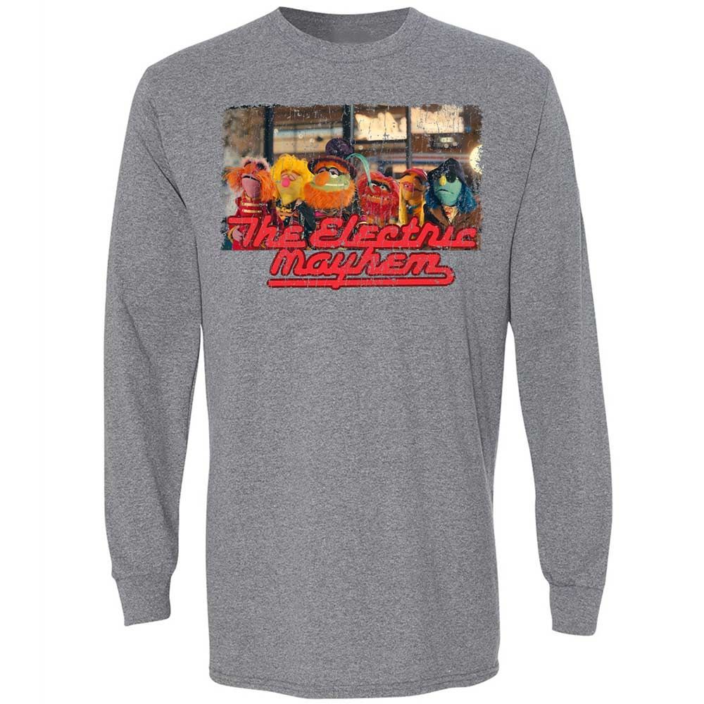 Long Sleeve T-Shirt - 7BRMRL2G - Graphite Heather - 8