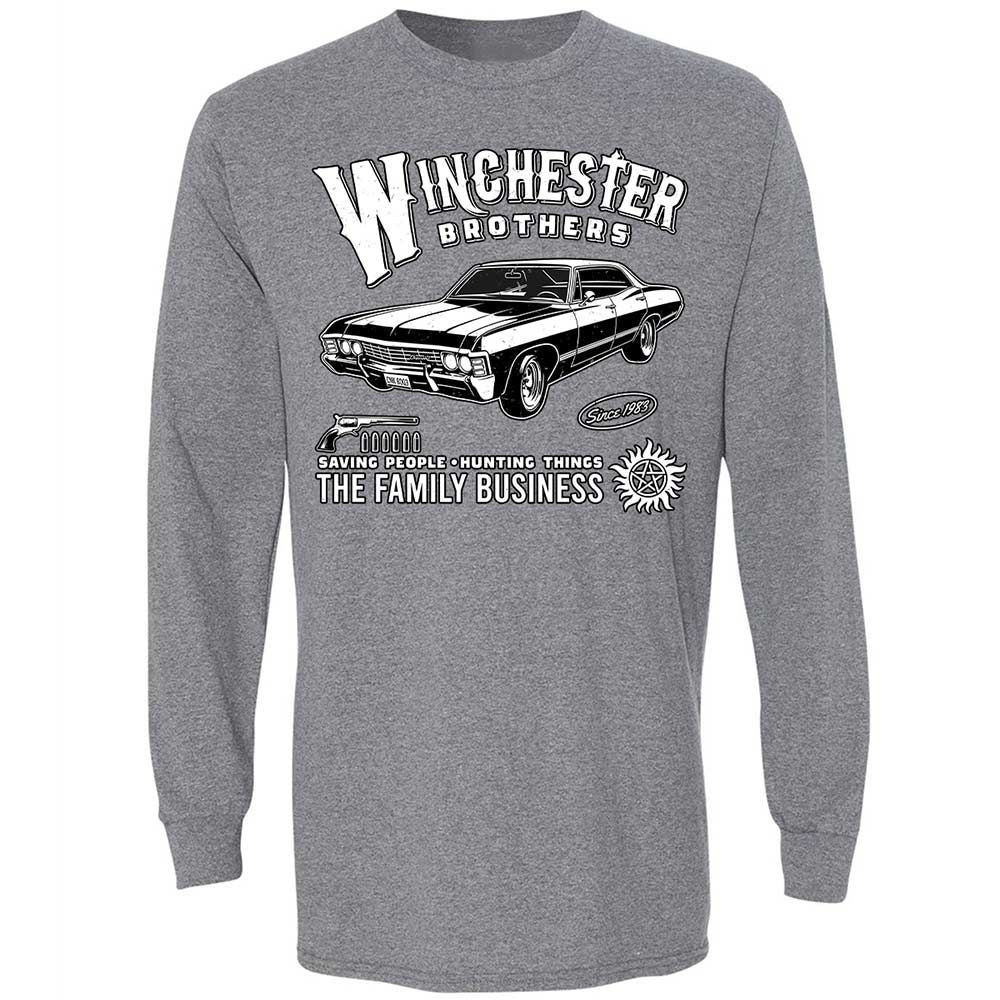 Long Sleeve T-Shirt - MXQFW52J - Graphite Heather - 8