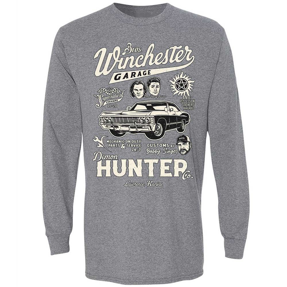 Long Sleeve T-Shirt - KMKAY9SL - Graphite Heather - 8