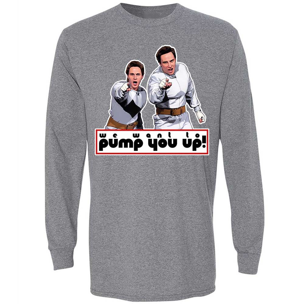 We Want To Pump You Up - Graphite Heather - 8