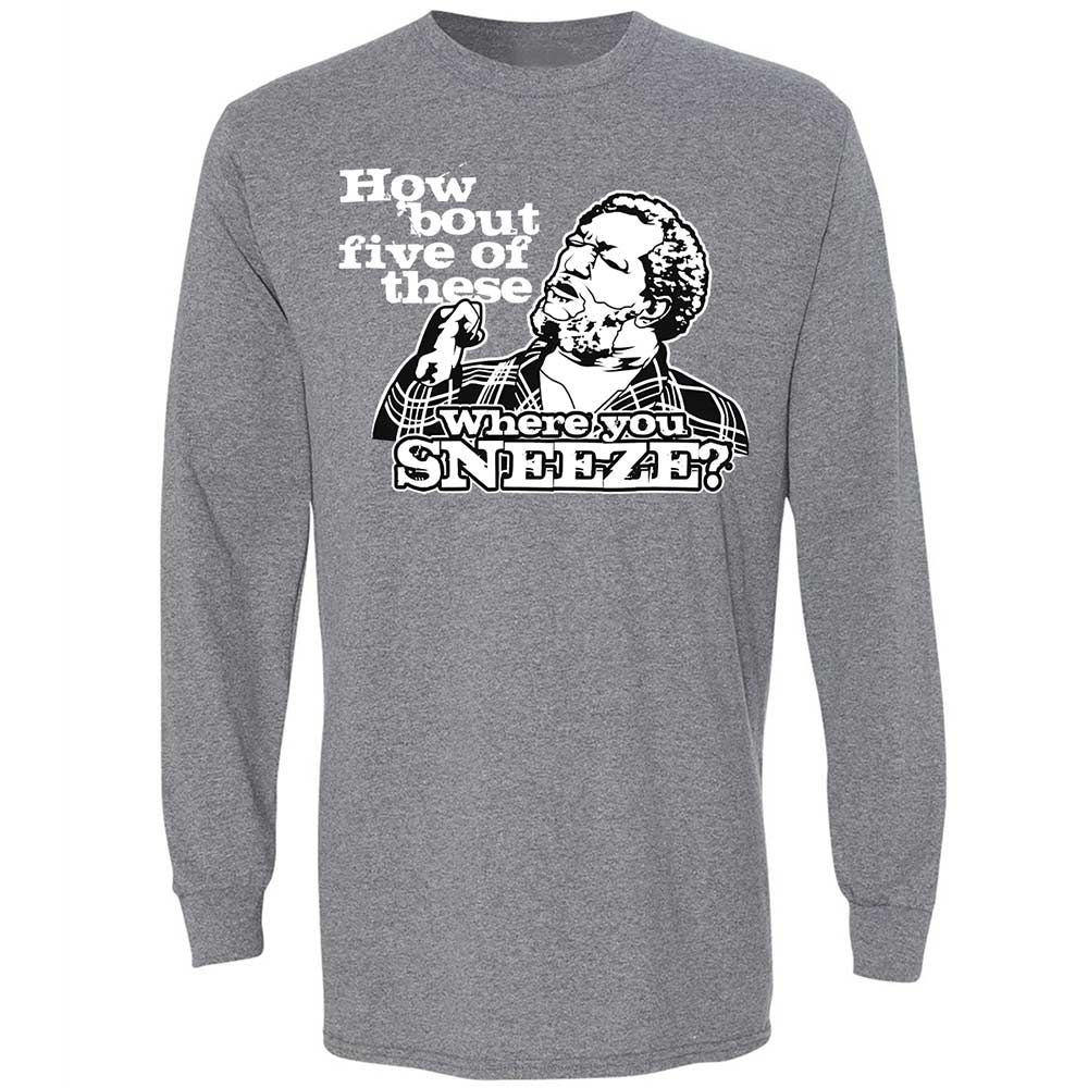 Long Sleeve T-Shirt - FU19B1DL - Graphite Heather - 8