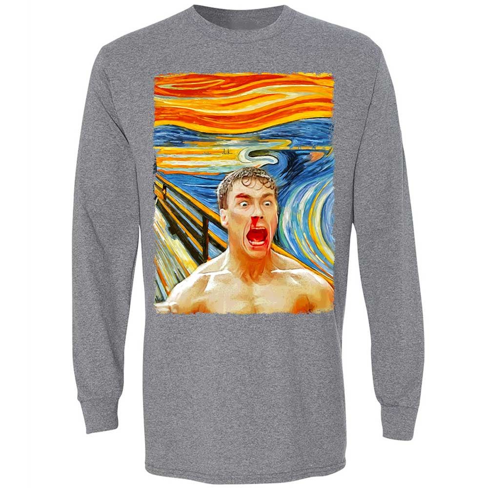 Long Sleeve T-Shirt - 6UE4ZX51 - Graphite Heather - 8