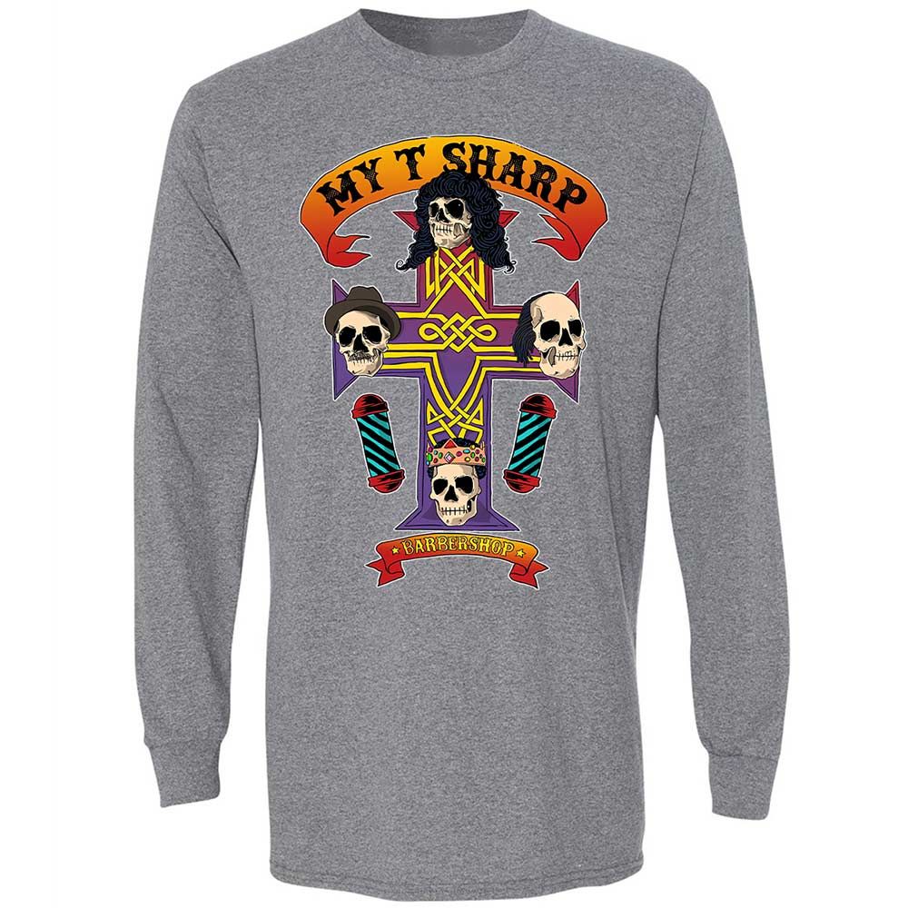 My-T-Sharp Barbershop - Graphite Heather - 8