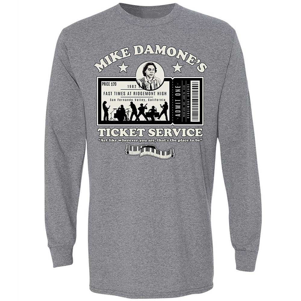 Damone's Ticket Service - Graphite Heather - 8
