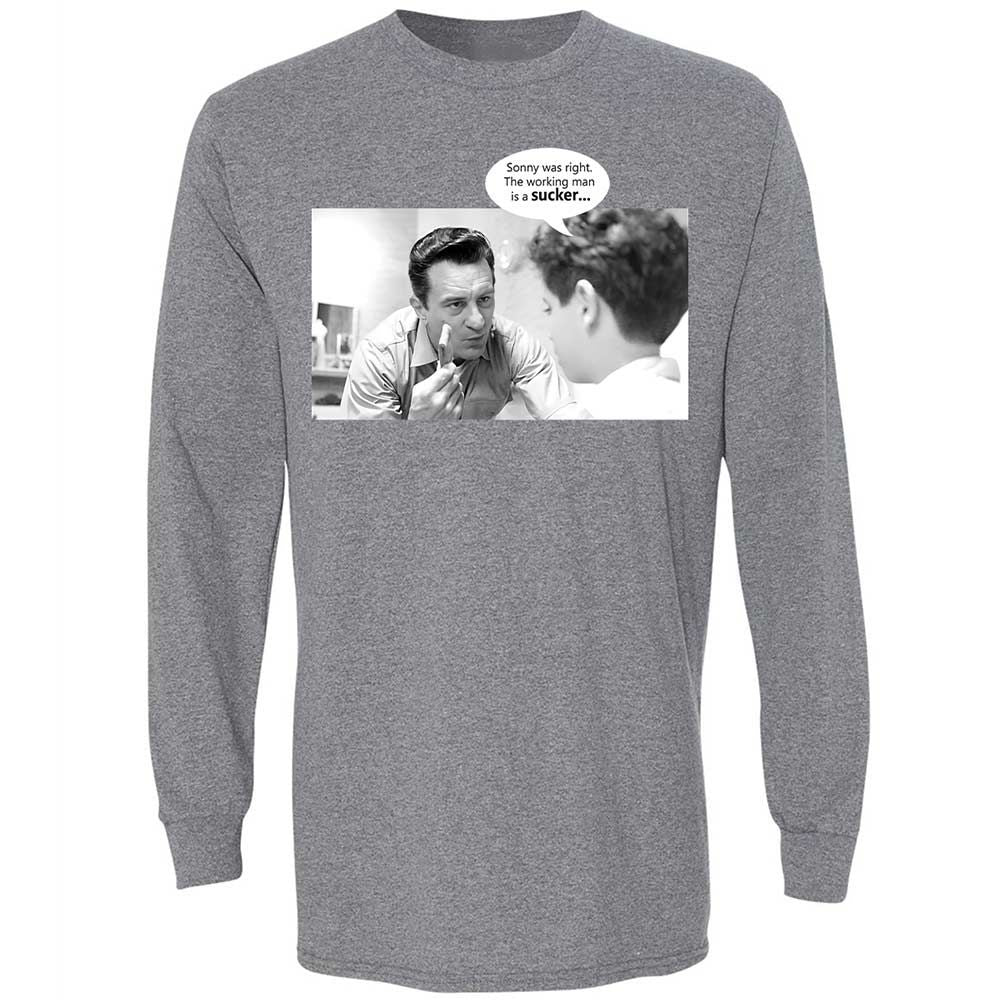 Long Sleeve T-Shirt - YGGLE5KP - Graphite Heather - 8