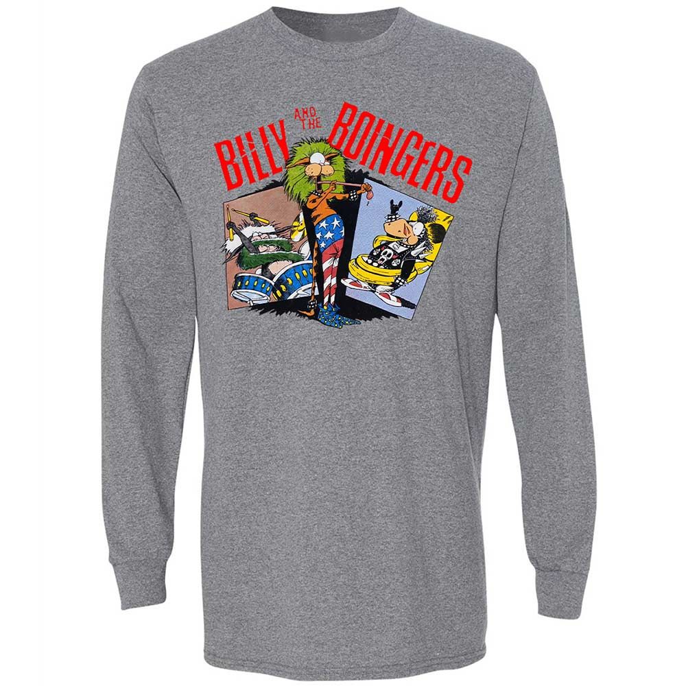 Long Sleeve T-Shirt - BY9T3K3G - Graphite Heather - 8