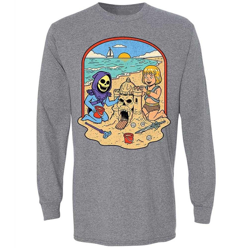 Long Sleeve T-Shirt - V6DV82KF - Graphite Heather - 8