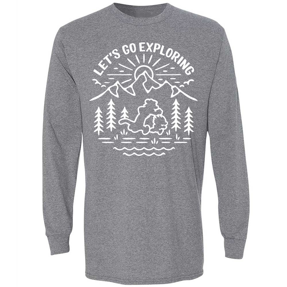 Long Sleeve T-Shirt - GAJEBL5Z - Graphite Heather - 8