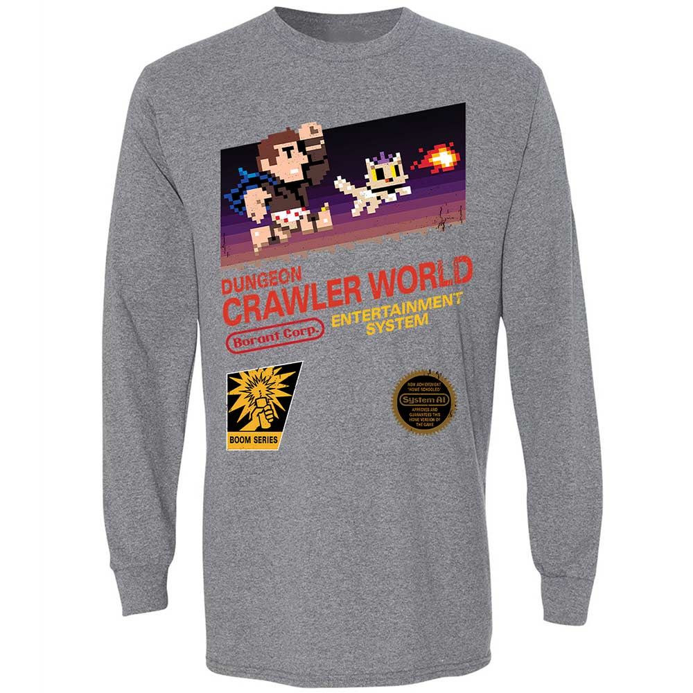Long Sleeve T-Shirt - LTRKDG7Y - Graphite Heather - 8