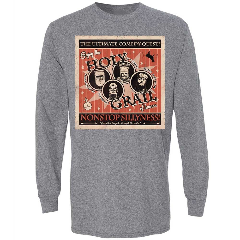 Long Sleeve T-Shirt - 1W2FR5KP - Graphite Heather - 8