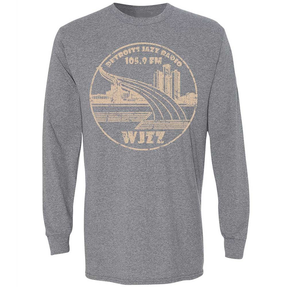 Long Sleeve T-Shirt - ZJ4C6XZJ - Graphite Heather - 8