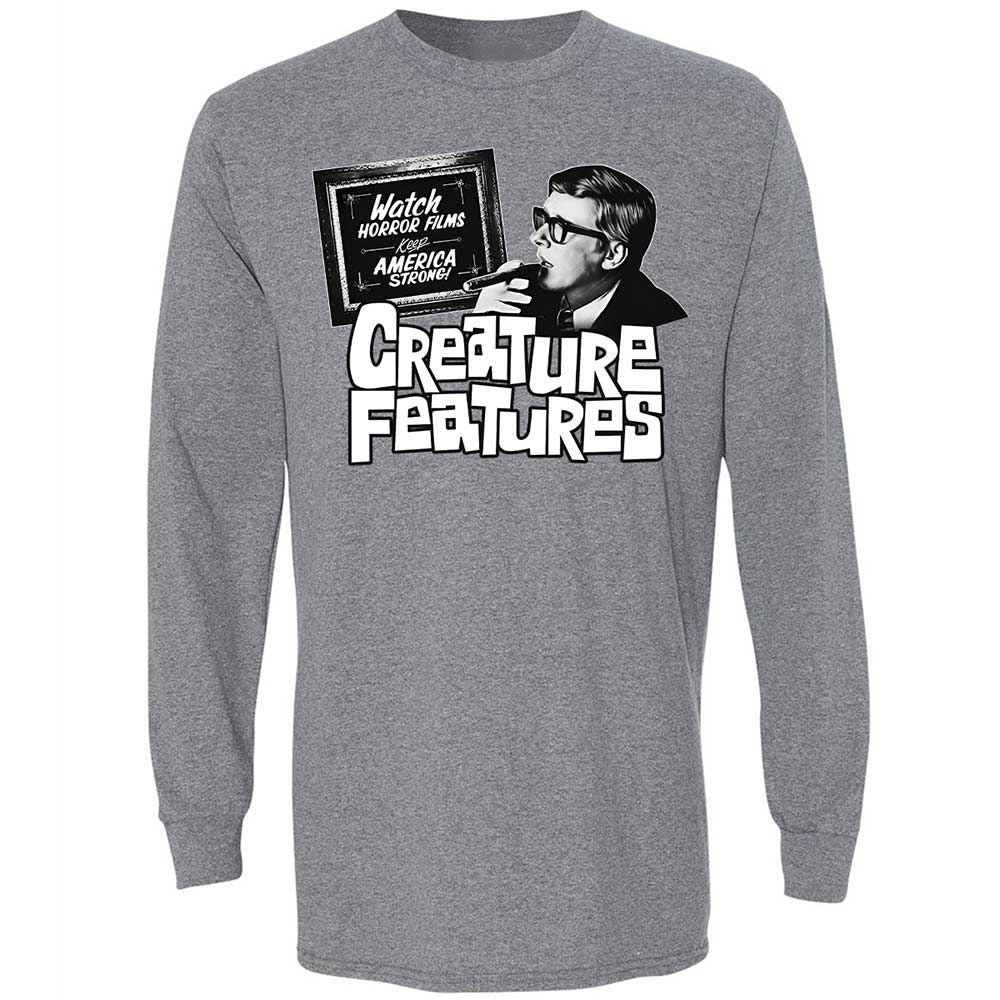 Bob Wilkins Creature Features - Graphite Heather - 8