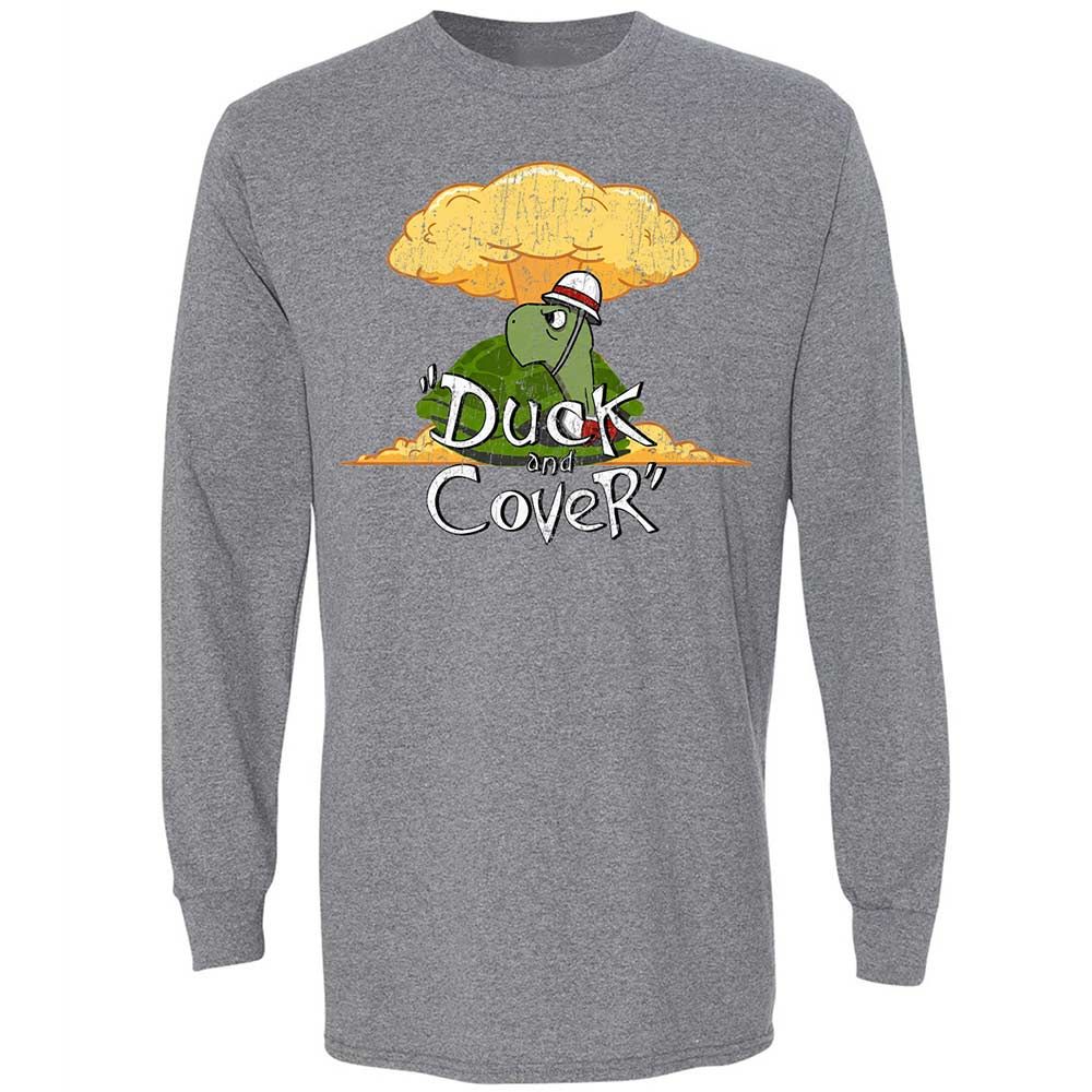 Long Sleeve T-Shirt - 1EJE4CF6 - Graphite Heather - 8