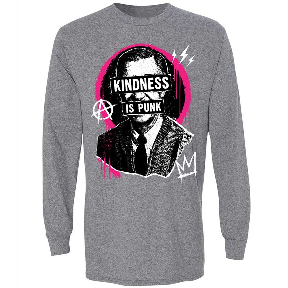 Kindness is Punk - Graphite Heather - 8