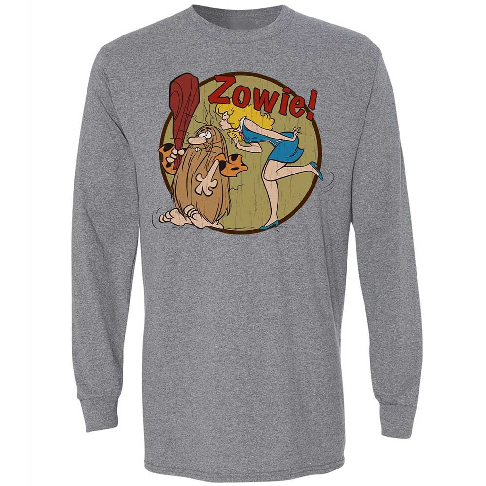 Long Sleeve T-Shirt - HLDUWZ9P - Graphite Heather - 8