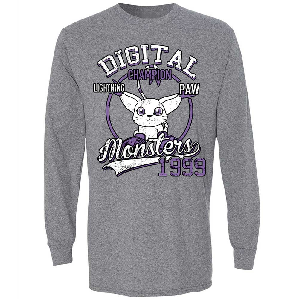 Long Sleeve T-Shirt - 92VNUVRN - Graphite Heather - 8