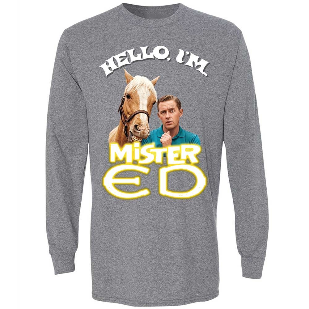 Long Sleeve T-Shirt - 6N3S8N2Z - Graphite Heather - 8