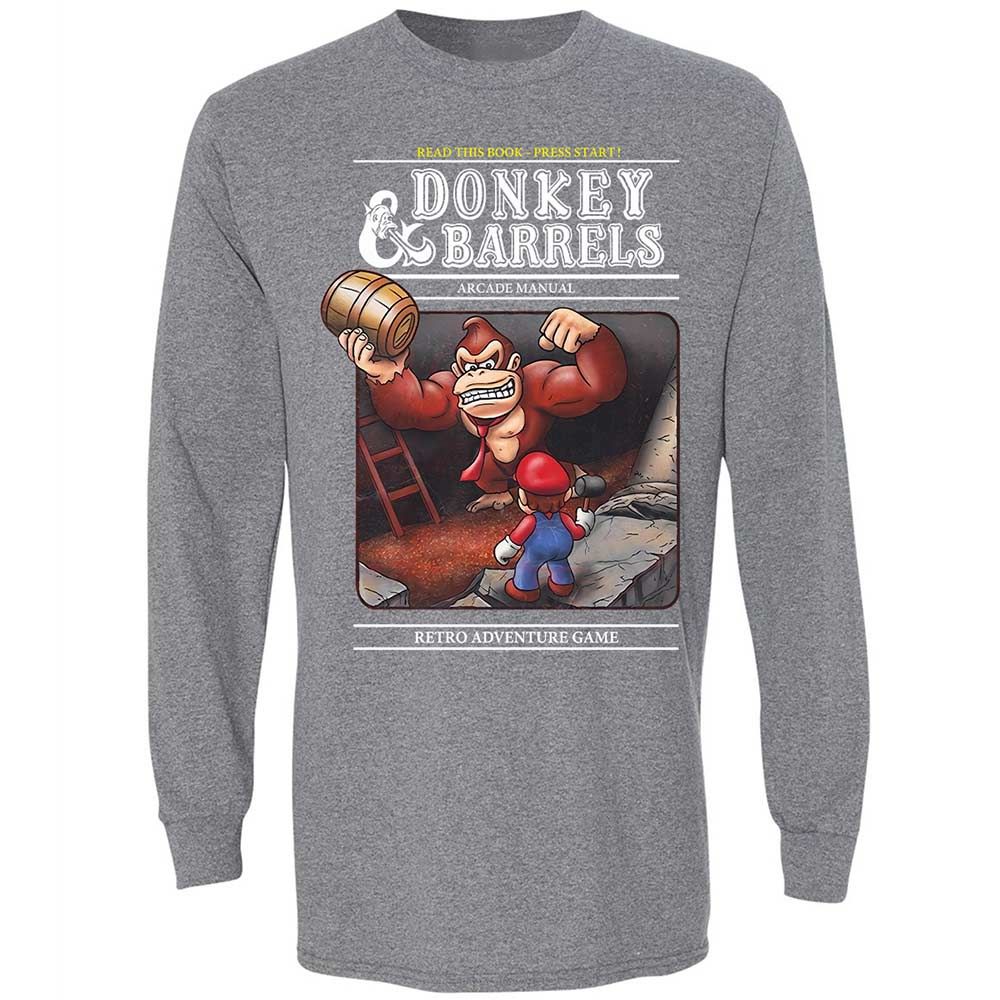 Long Sleeve T-Shirt - CQ2WCYV3 - Graphite Heather - 8