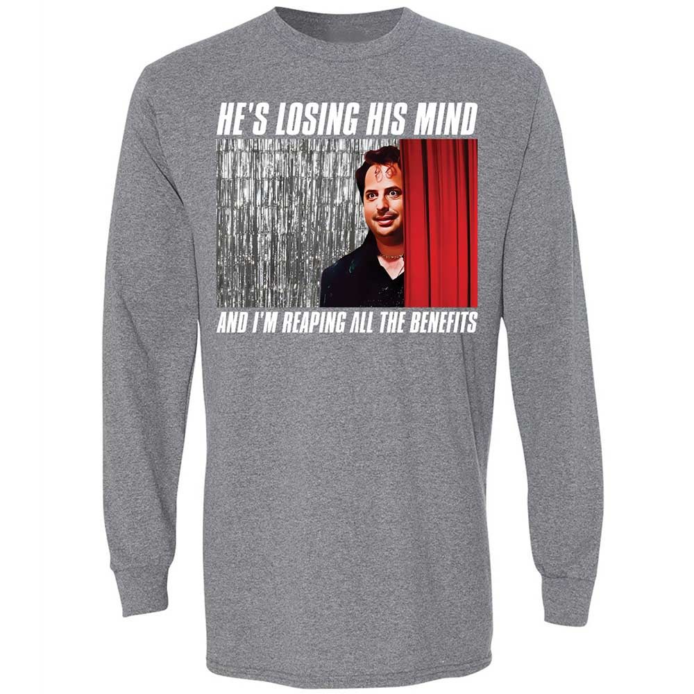 Long Sleeve T-Shirt - QQNU4QQ7 - Graphite Heather - 8