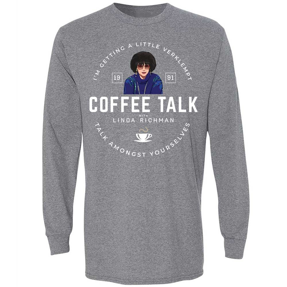 Coffee Talk with Linda Richman - Graphite Heather - 8
