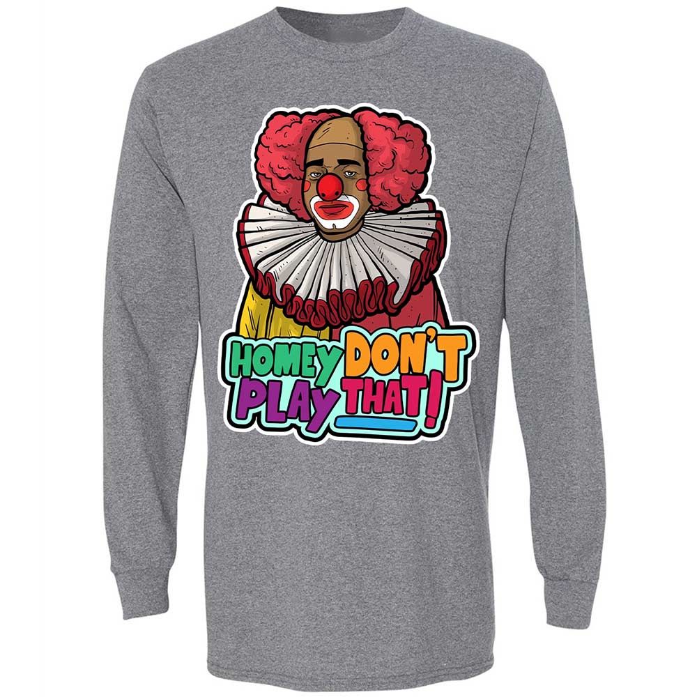 Homey Don't Play That - Graphite Heather - 8