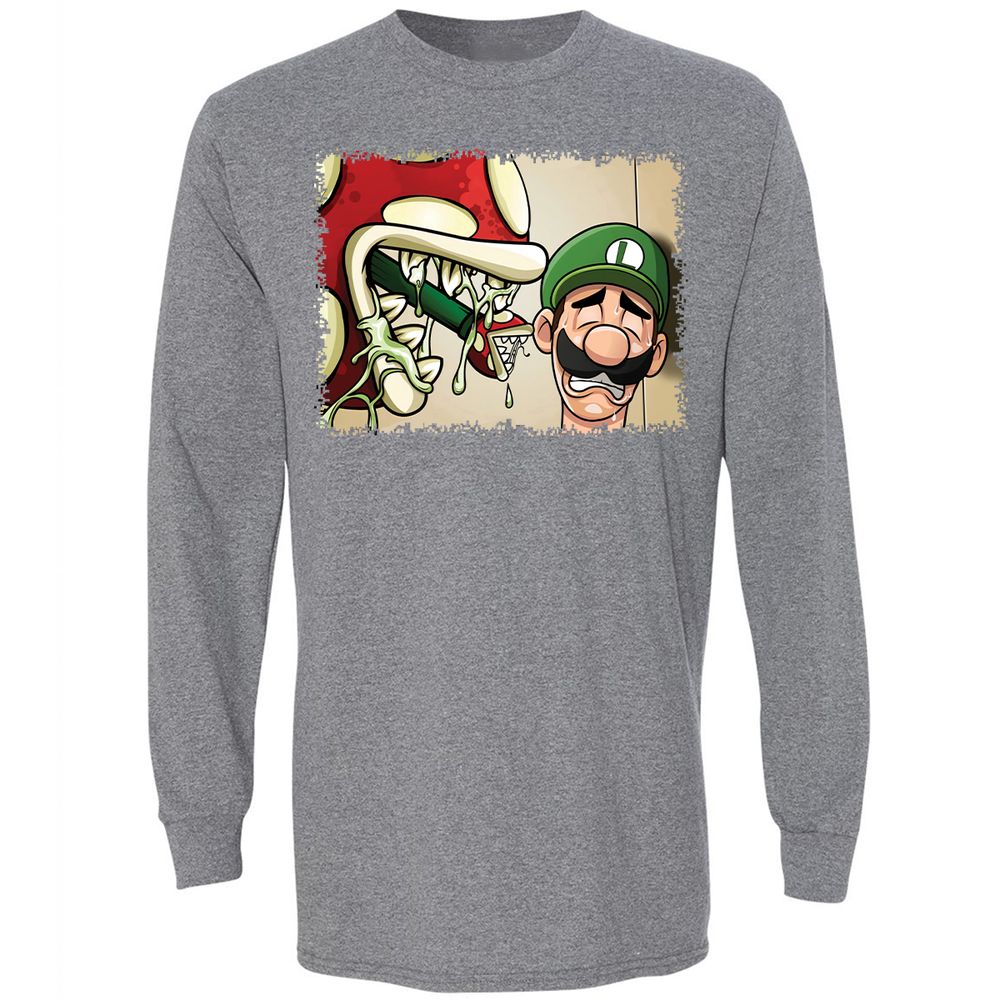 Long Sleeve T-Shirt - 9Y5NWXFU - Graphite Heather - 8