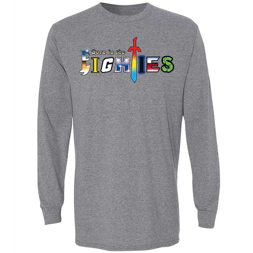Long Sleeve T-Shirt - V5GVQ1T3 - Graphite Heather - 8